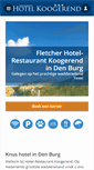 Mobile Screenshot of hotelkoogerend.nl